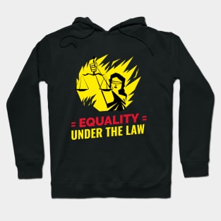 Equality Under The Law / Black Lives Matter / Equality For All Hoodie